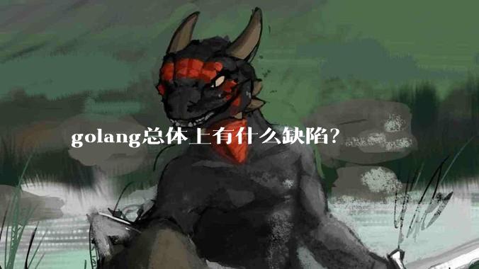 golang总体上有什么缺陷？