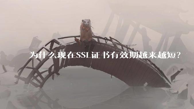 为什么现在SSL证书有效期越来越短？